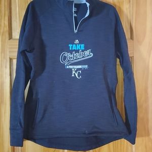 KC Royals Majestic sweatshirt 2015 season